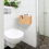 Handwoven Water Hyacinth Wall Magazine Holder - Ha 10
