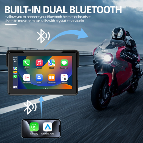 7 Inch Navigation Screen Waterproof Bluetooth Por 2