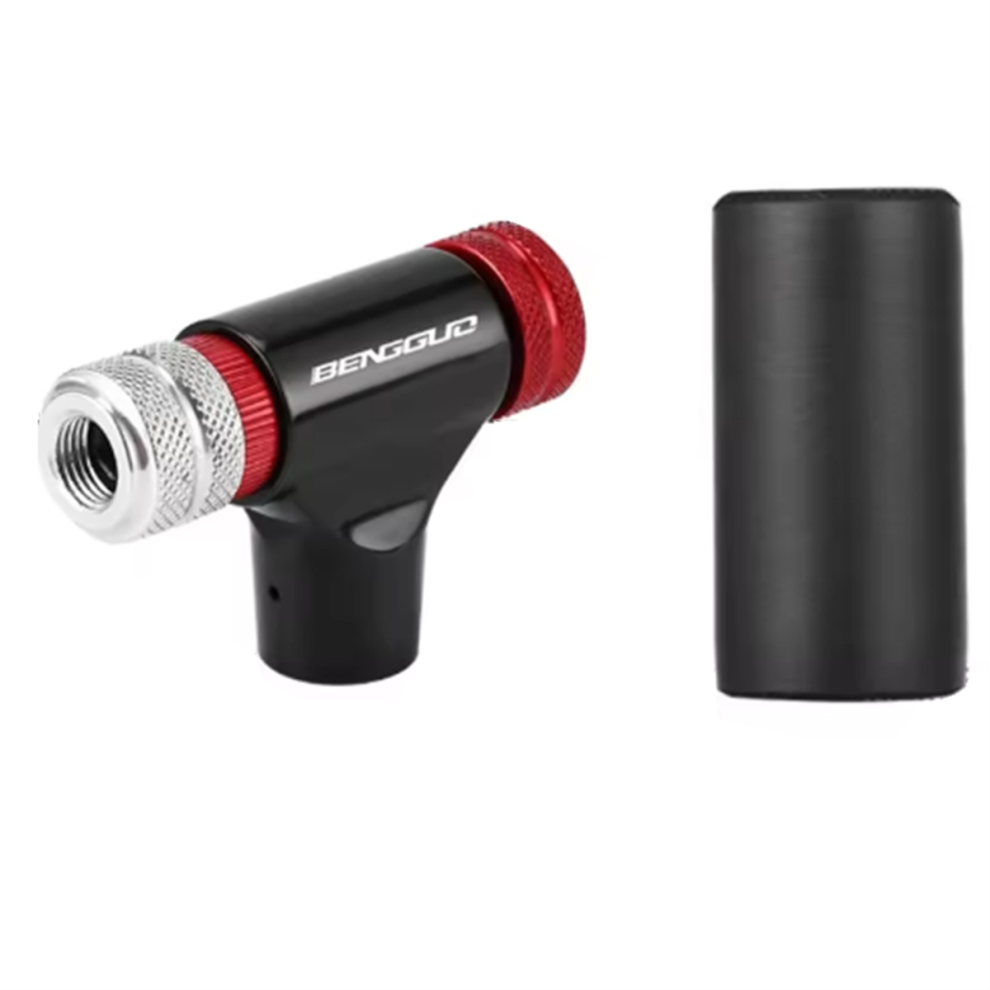 BENGGUO CO2 Bicycle Tire Inflator Pump Schrader &