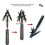 Garden Weed Puller Tool and Tiller Rotary Cultivat 5