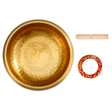 Yoga Meditation Bowl Tibetan Handmade Brass Singin
