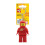 LEGO LEGO Iconic Spaceman Red Minifigure Key Light - LEGKE10HR 1