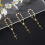 30PCS Mini Rosaries Baptism Acrylic Rosary Beads F 3