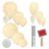 11 PCS Macrame Leaf Cutting Molds and Comb Sets, W 1