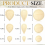 11 PCS Macrame Leaf Cutting Molds and Comb Sets, W 3