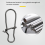 100PCS Black Strengthen Quick Snap Hook Connection 6