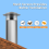 304 Stainless Steel Chimney Cap, Round Cover with 7
