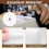3 Rolls Batting Strips for Rugs, Polyester Quiltin 4