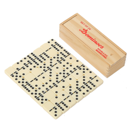 28 PCS Dominoes Set for Adults Classical Double 6