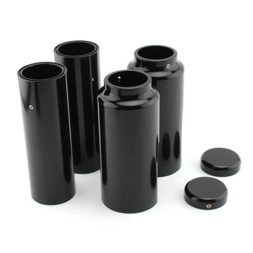 Upper Lower Fork Cover Tubes Caps Kits for Dyna F 2