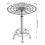 360 Rotating -Paint Rack, 23.6-31.5in Height Adju 10