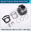 50mm Engine Cylinder Kit Set for WAVE110I W110-I 1 7