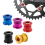 5Pcs Chainring Bolts Set 8.5mm Double Screws for 7