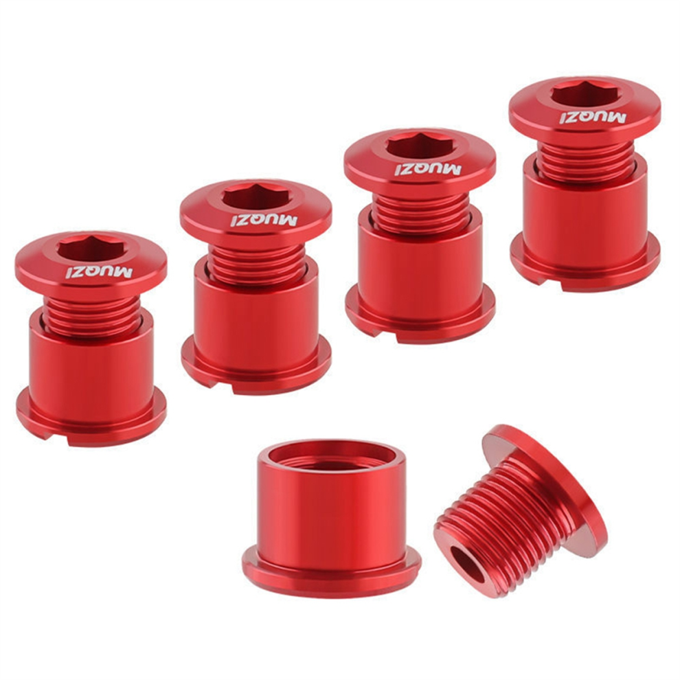 5Pcs Chainring Bolts Set 8.5Mm Double Screws For 4851686311807
