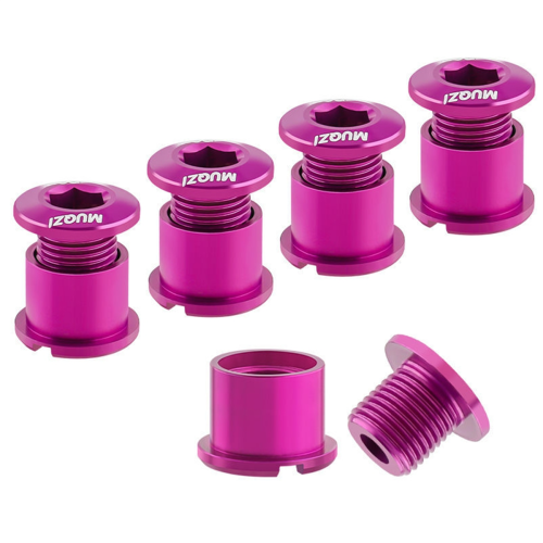 5Pcs Chainring Bolts Set 8.5mm Double Screws for 1