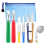 6PCS Seam Ripper Tool with Zipper Bag, Steam -Sewi 2