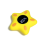 Baby Bath Water Temperature Gauge,Yellow Pentagram 6