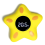 Baby Bath Water Temperature Gauge,Yellow Pentagram 3