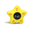 Baby Bath Water Temperature Gauge,Yellow Pentagram 4