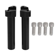 CNC 6.5Inch Tall Handlebar Risers for Most Dyna Mo