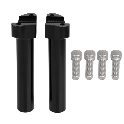 CNC 6.5Inch Tall Handlebar Risers for Most Dyna Mo