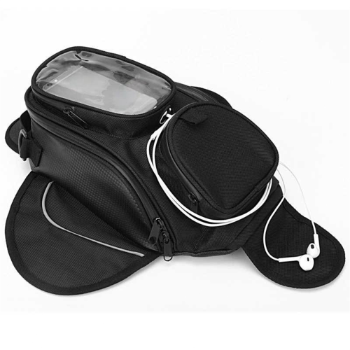 Tank Bag with Headphone Jack Rider Front Storage 2