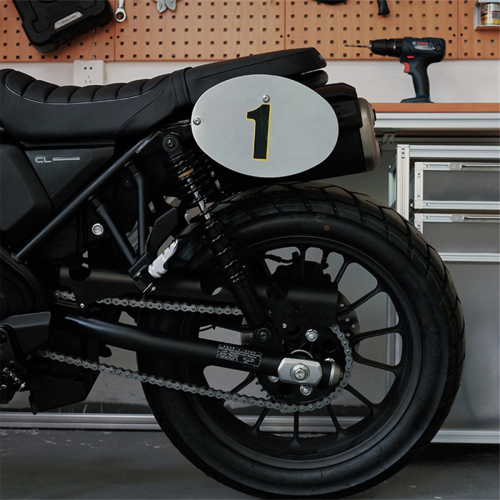 Competition Number Plate for Scrambler 400X Speed 2