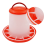 1.5kg Automatic Bucket Rooster Hen Feeding Device, 6