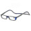 (Dark Blue, 100) Folding Magnetic Reading Glasses With Snap Click Front, Neck Hanging Spectacles 1