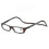(Coffee, 200) Folding Magnetic Reading Glasses With Snap Click Front, Neck Hanging Spectacles 1