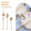 3PCS Violin Brass Repair Crack Debug Clamps, Luthi 10