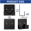 2 Piece Acrylic Bath Shower Curtain Pole Holder fo 5