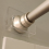 2 Piece Acrylic Bath Shower Curtain Pole Holder fo 7