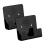 2 Piece Acrylic Bath Shower Curtain Pole Holder fo 1