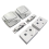 Chrome Tour Pack Pak Latches Kits for Touring Mod 6
