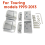 Chrome Tour Pack Pak Latches Kits for Touring Mod 4