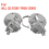 1Set Chrome Front Brake Rotor Disc Cover for Goldw 5