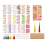 DIY Blank Bookmark Covers Kraft Paper Sleeves Disp 6