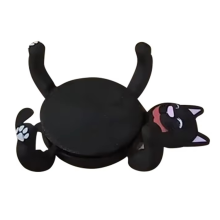 3D Printed Lazy Cat Coasters - Novelty Cat-Shaped