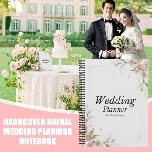 Wedding Planner Bridal Notebook Hardcover Engageme 2