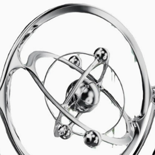 Earth Motion Desktop Model Rotating Magnetic Wiggl 2