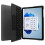 (Grey) Compatible For Microsoft Surface Go 4 Case Foldable Pu Leather Stand Full Protection Cover 3