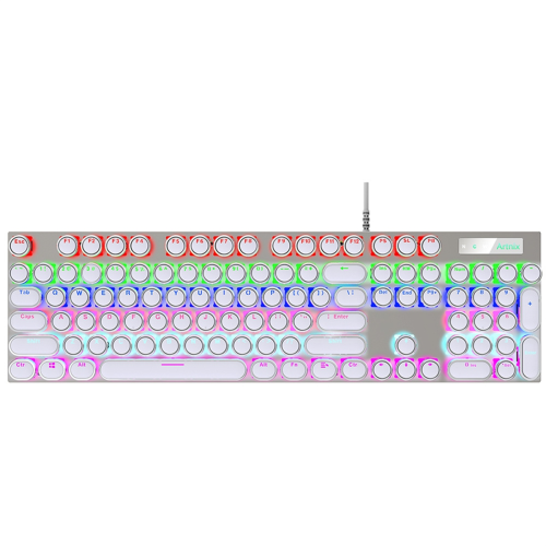 104Pcs/Set Universal Round Key Cap Keycaps for Che