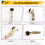Gas Burner Welding Torch Flamethrower Portable Adj 8