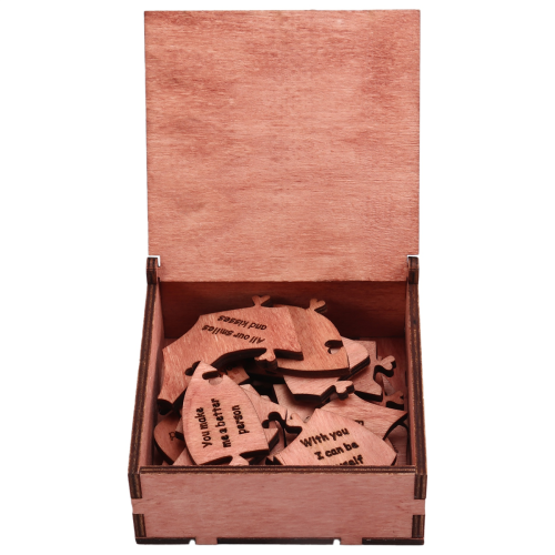 Valentines Day Heart Shape Puzzles,20 Reasons Why 2