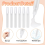 50 Pcs Art White Glue-Stick Pens, Quick Dry -Glue 6