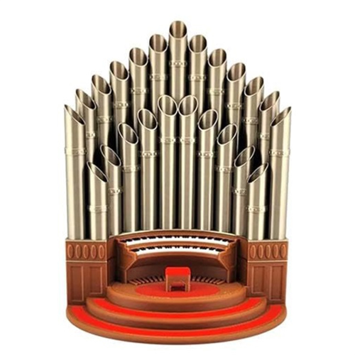 Pipe Organ Pen Pencil Holder, Funny Holder Desktop