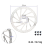 203mm Dual Mounting Hole Disc Brake Disc, Mountain 3