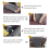 Sofa Armrest Organizer with 5 Pockets, 13x34.5Inch 7