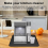 2pcs Silica Gel Absorbent Mat for Ice Maker Bottom 8